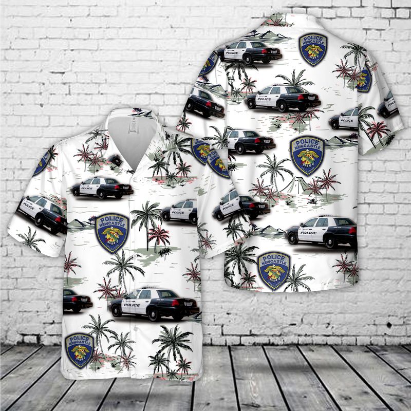 Newcastle Oklahoma Police Department Hawaiian Shirt