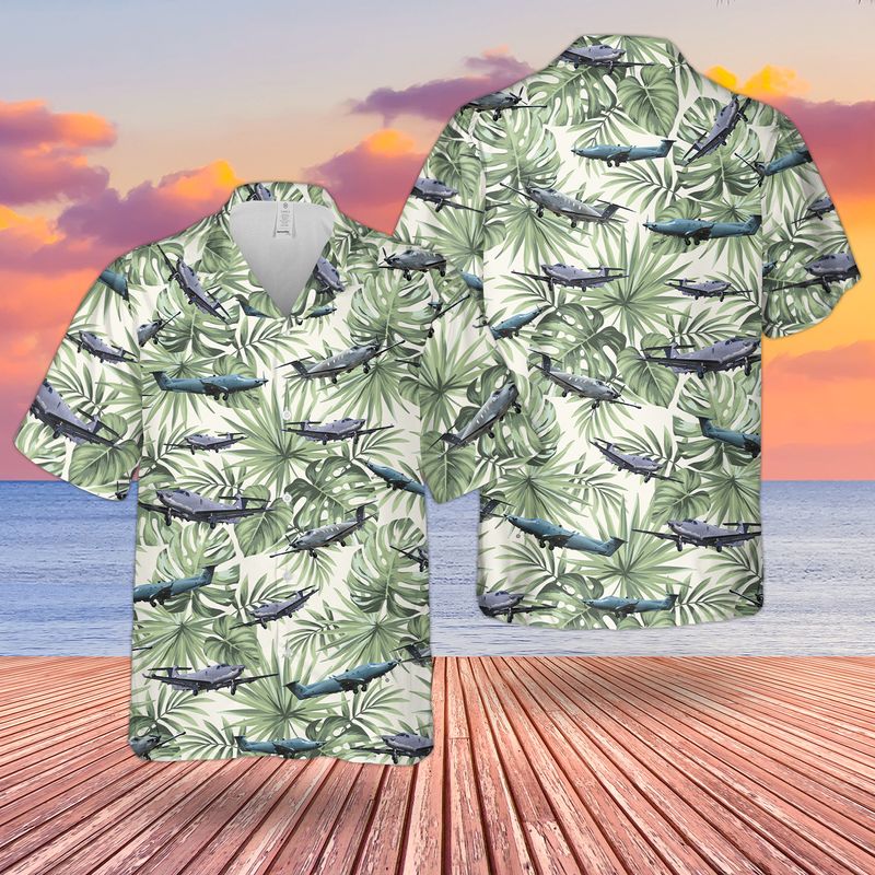 United States Air Force Pilatus U-28A Draco Hawaiian Shirt