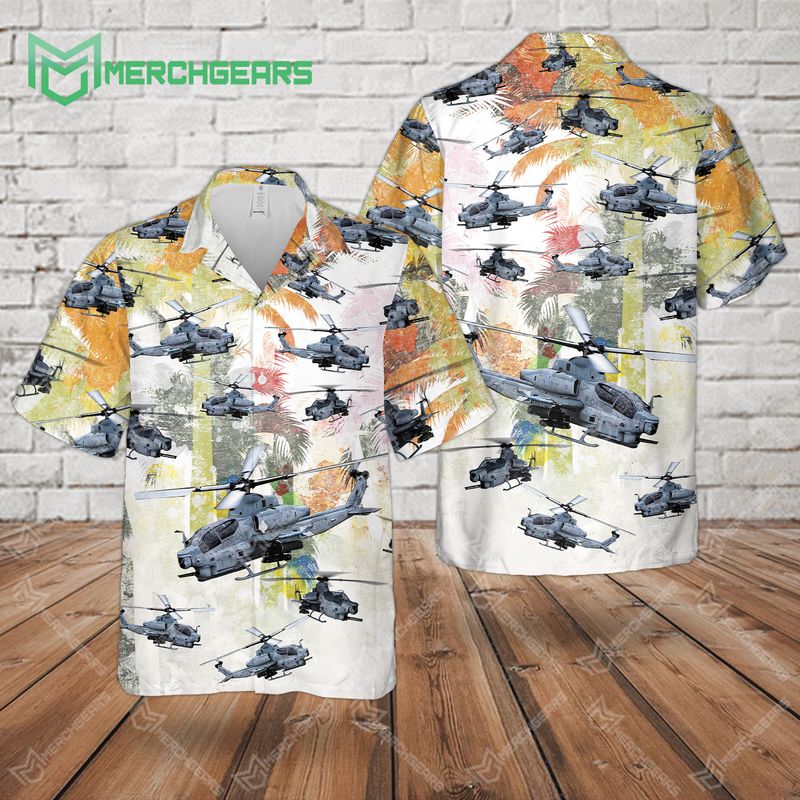 Bell AH-1Z Viper Hawaiian Shirt