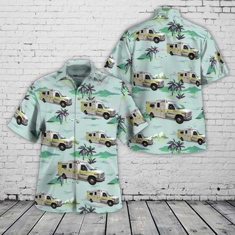 Southwest Harbor, Maine, Southwest Harbor-Tremont Ambulance Hawaiian Shirt