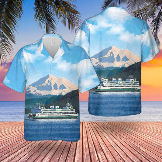 Washington State Ferries Hawaiian Shirt