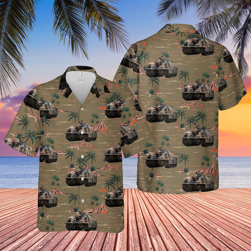 Australian Army M88A2 Hercules Hawaiian Shirt