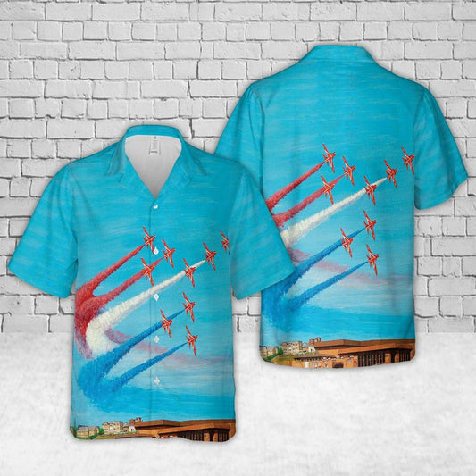 RAF Red Arrows Hawaiian Shirt