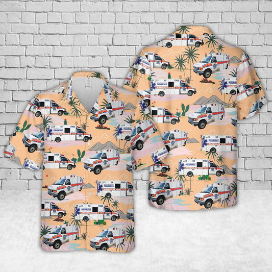 Guelph-Wellington Paramedic Service Hawaiian Shirt