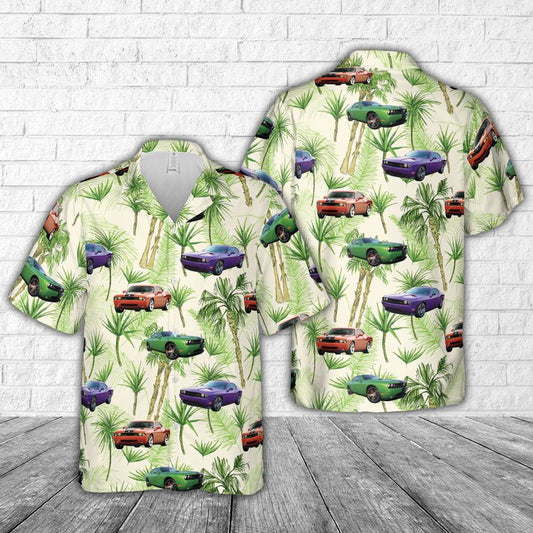 Dodge Challenger SRT8 Hawaiian Shirt