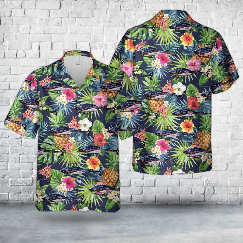 Decatur, TX, Air Evac 68 Hawaiian Shirt