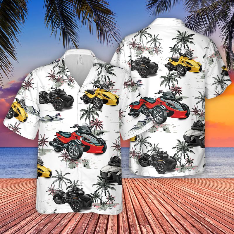 Can-Am Motorcycles Hawaiian Shirt