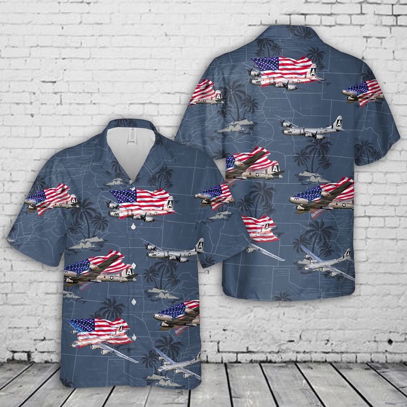 Boeing B-29 Superfortress 4th Of July Hawaiian Shirt