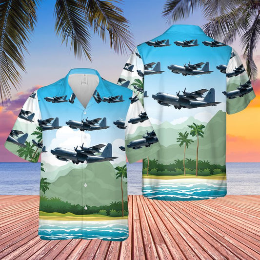 USAF 17th Special Operations Squadron MC-130P Combat Shadow Hawaiian Shirt