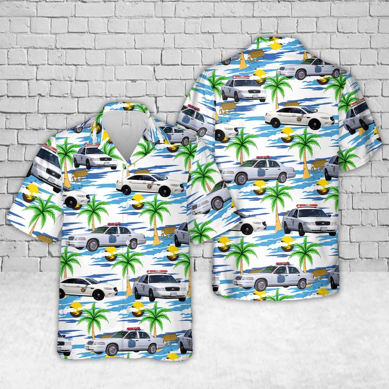 California Department of Corrections Hawaiian Shirt