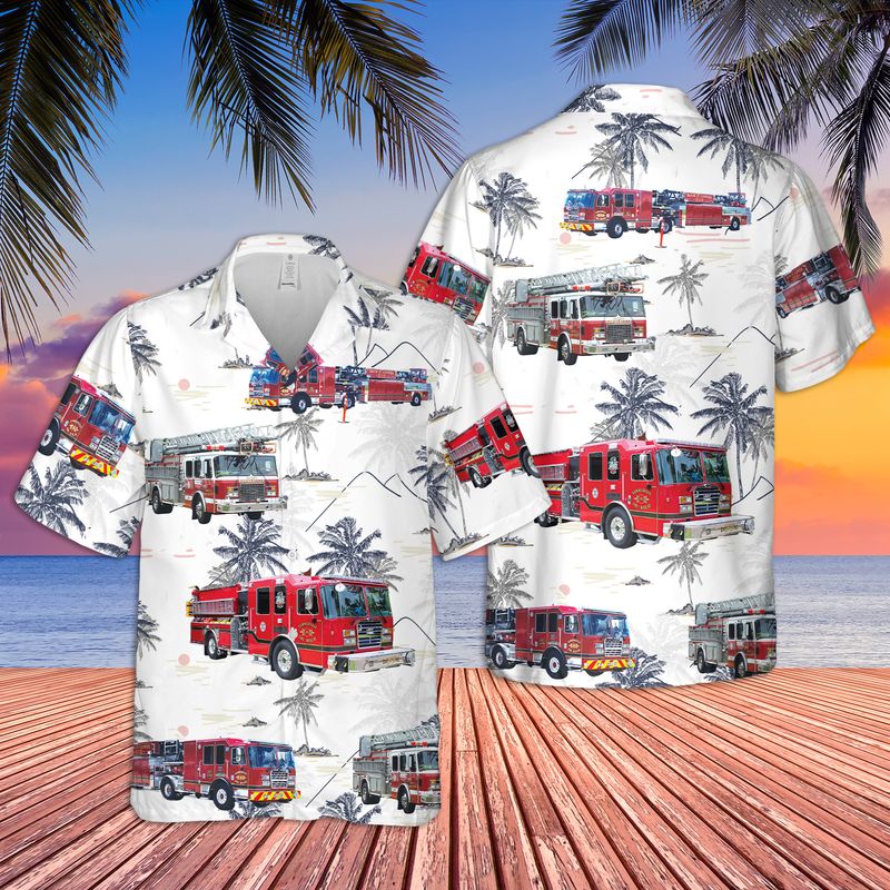 Summerville, SC Fire & Rescue Hawaiian Shirt
