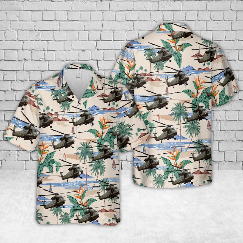 Kaman SH-2F Seasprite New Zealand Air Force Hawaiian Shirt