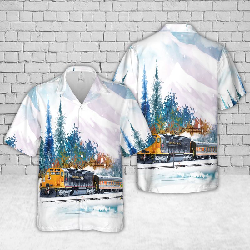 Northern Pacific 3617 Hawaiian Shirt