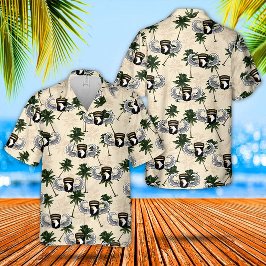 US Arrmy 101st Airborne Division Wings Hawaiian Shirt
