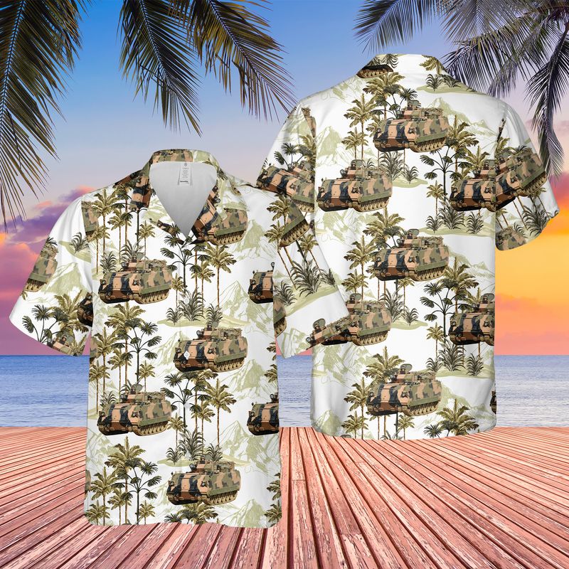 Australian Army M113AS4 Armoured Personnel Carriers Hawaiian Shirt