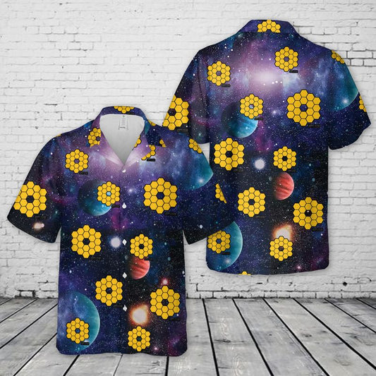 James Webb Space Telescope Hawaiian Shirt