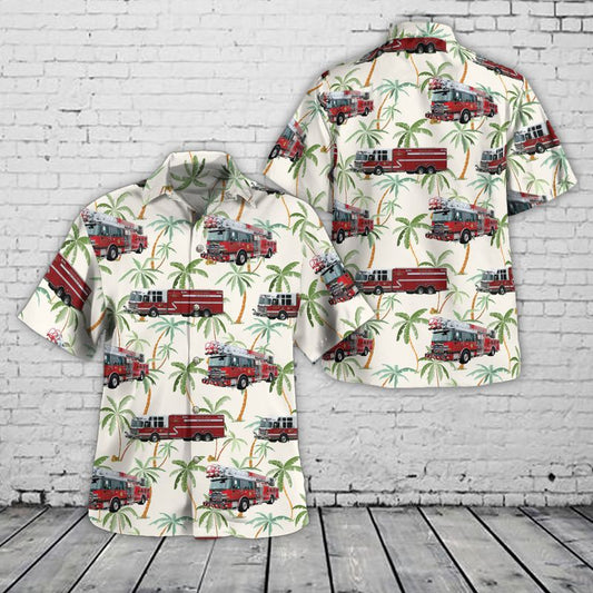 Roxana Volunteer Fire Company, Frankford, Delaware Hawaiian Shirt