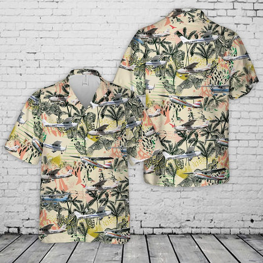 Cessna 172 Skyhawk Hawaiian Shirt