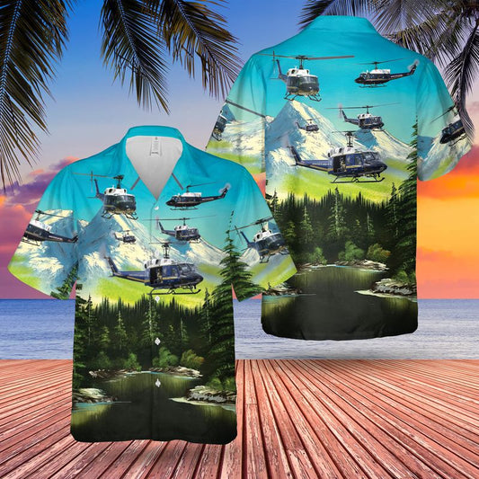 UH-1N 1st Helicopter Hawaiian Shirt