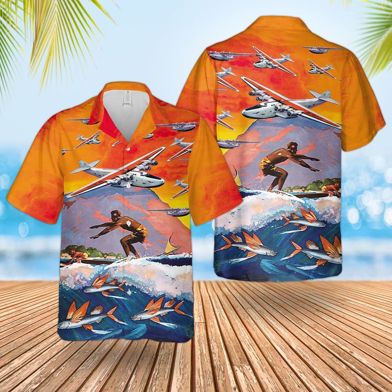 Boeing 314 Clipper Hawaiian Shirt