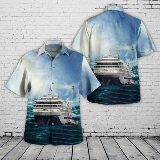 Hapag-Lloyd AG Hapag-Lloyd Kreuzfahrten Hanseatic Spirit Hawaiian Shirt