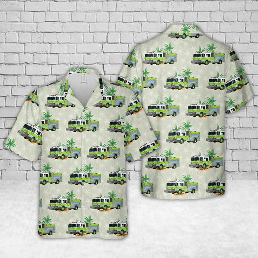 Miami Fire-Rescue Department Hawaiian Shirt