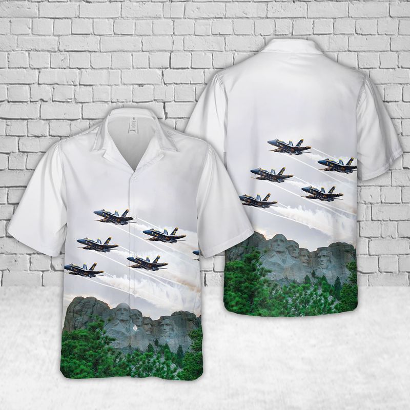 U.S. Navy Blue Angels Hawaiian Shirt