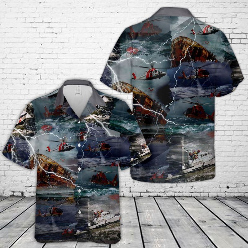 US Coast Guard Hawaiian Shirt