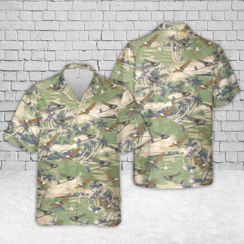 US Army RQ-11B Raven Hawaiian Shirt