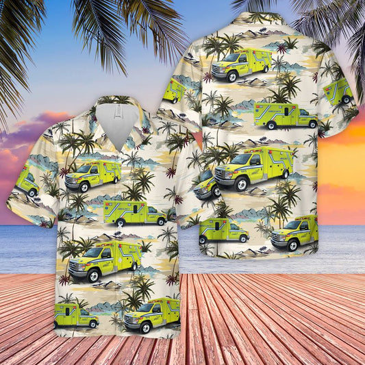 Demers Ambulances Hawaiian Shirt