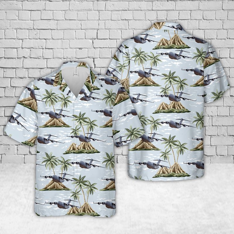 Royal Australian Air Force C-17A Globemaster III Hawaiian Shirt