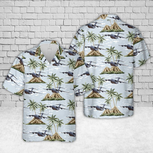 Royal Australian Air Force C-17A Globemaster III Hawaiian Shirt