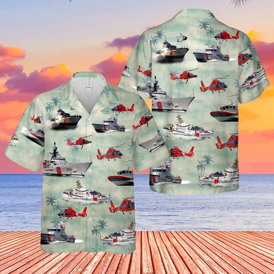 US Coast Guard Hawaiian Shirt