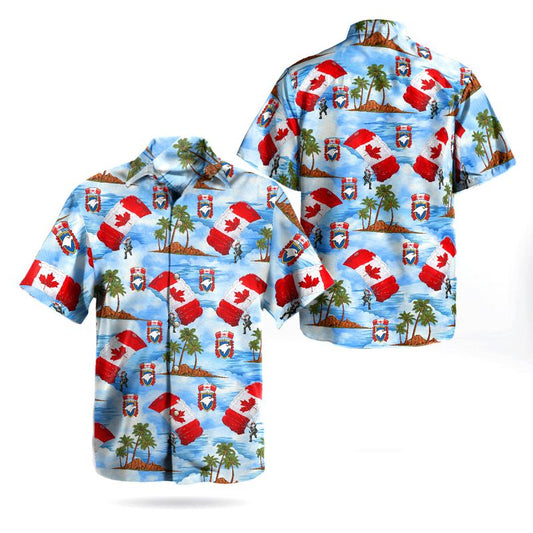 SkyHawks Parachute Team Hawaiian Shirt