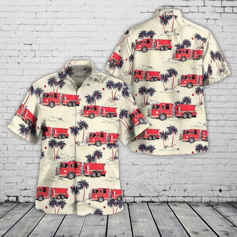 Boyertown, Pennsylvania, Earl Township Fire Company Hawaiian Shirt