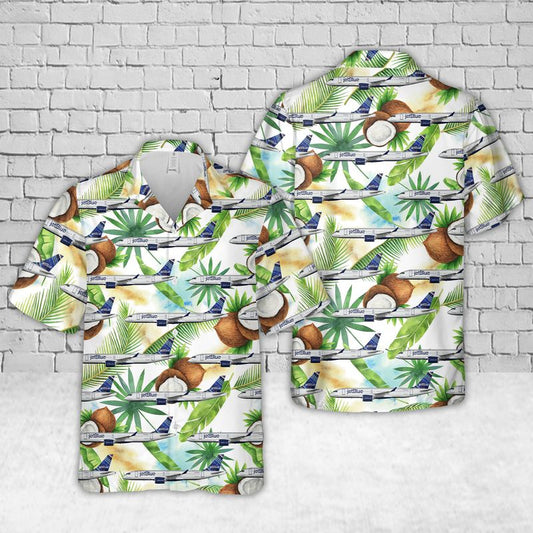 JetBlue Airbus A220-300 Hawaiian Shirt