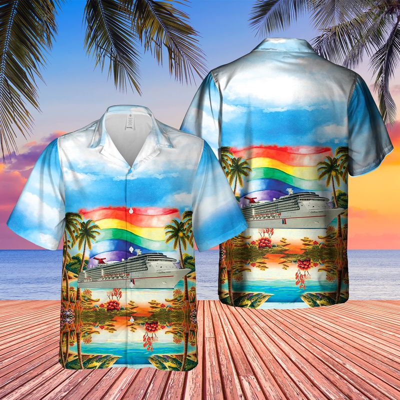 US Cruise Happy Pride Month Hawaiian Shirt