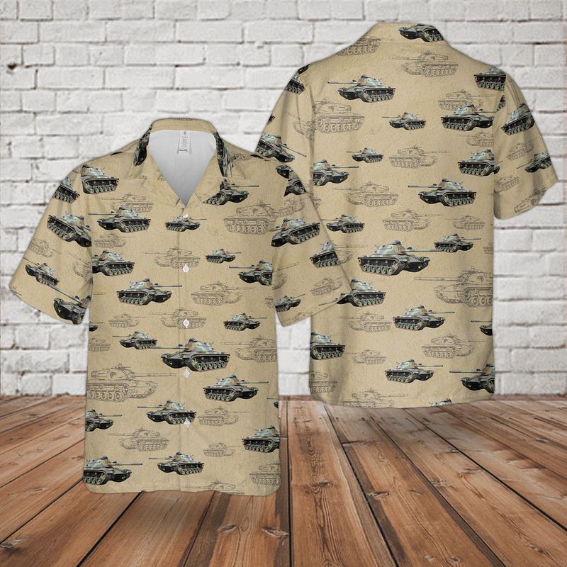 National Guard M60 Tank Hawaiian Shirt