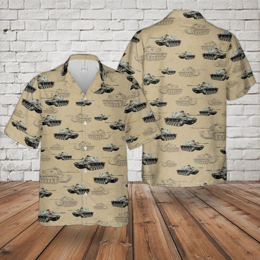 National Guard M60 Tank Hawaiian Shirt
