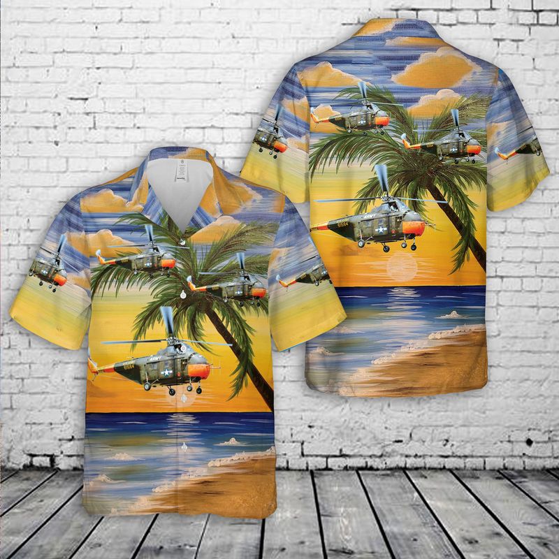 US Army UH-19D Chickasaw Hawaiian Shirt