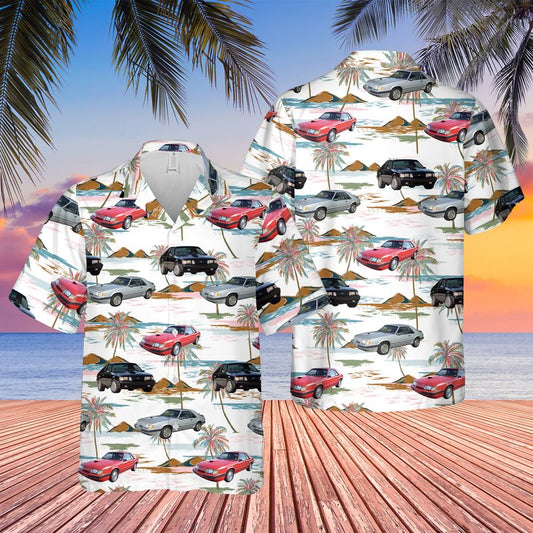 Ford Mustang SVO Hawaiian Shirt