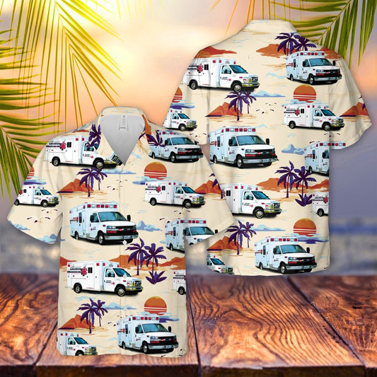 DFW EMS Hawaiian Shirt