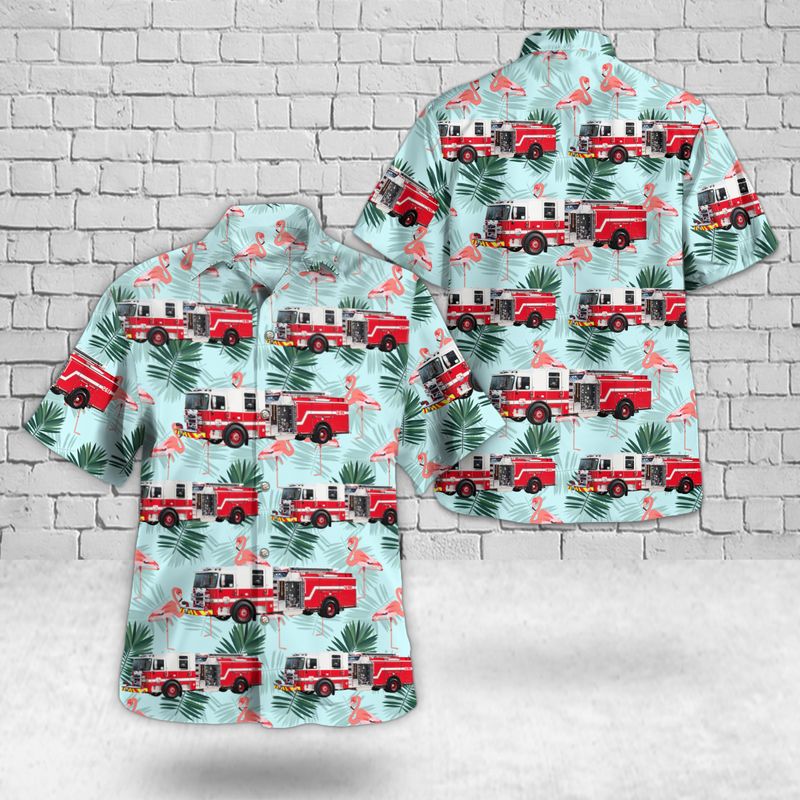 Wilmington, Illinois, Wilmington Fire Protection District Hawaiian Shirt