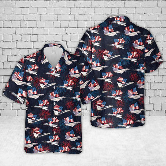 Convair F-106 Delta Dart Hawaiian Shirt