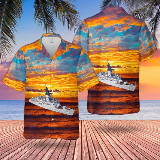 USS McCandless (FF1084) U.S Navy Ship Reunions Hawaiian Shirt