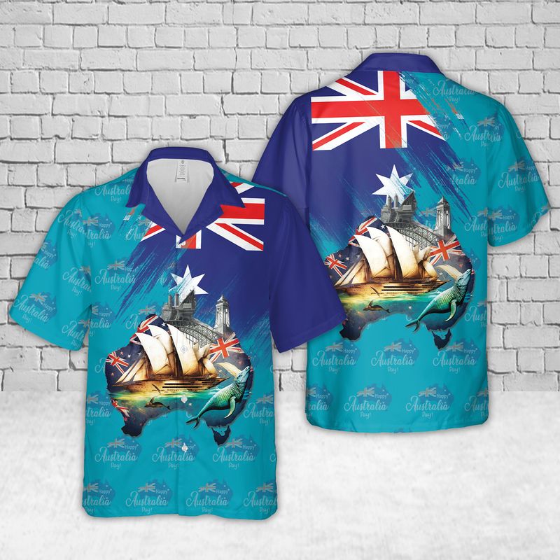 Australia Day Hawaiian Shirt