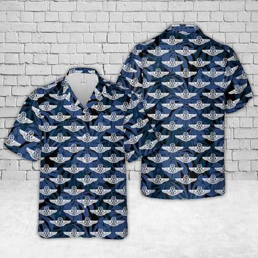 Enlisted Aircrew Wings (Master USAF) Hawaiian Shirt