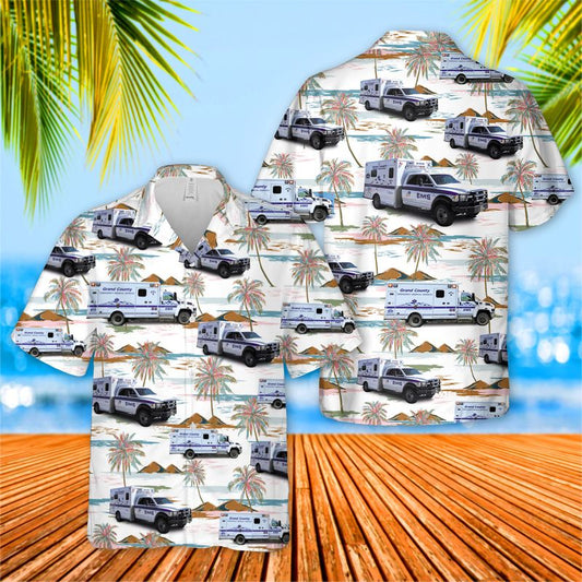 Grand County Emergency Medical Services Hawaiian Shirt