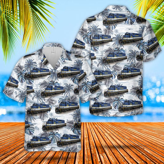 Louisville & Nashville Railroad SD40 Hawaiian Shirt