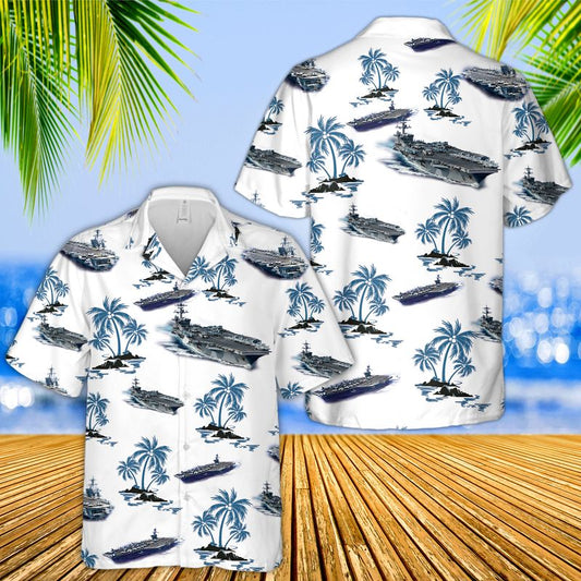 USS Carl Vinson Hawaiian Shirt